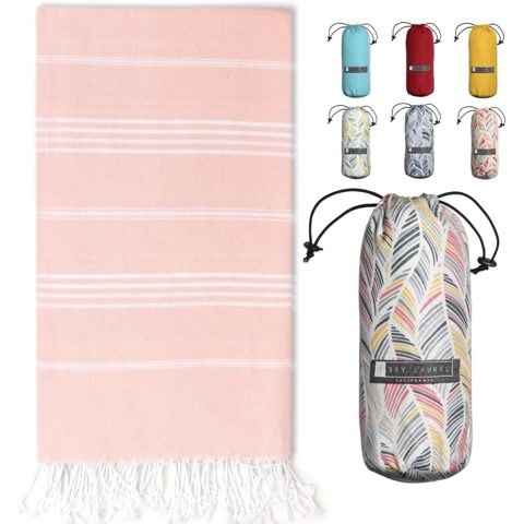 BAY LAUREL Turkish Beach Towel